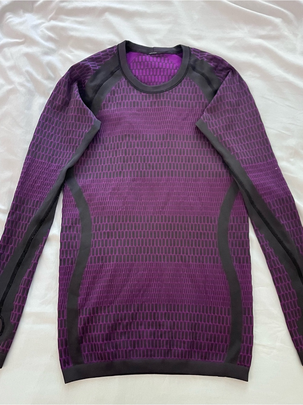 Lululemon About That Base Long Sleeve Base-layer Shirt Purple Womens 6